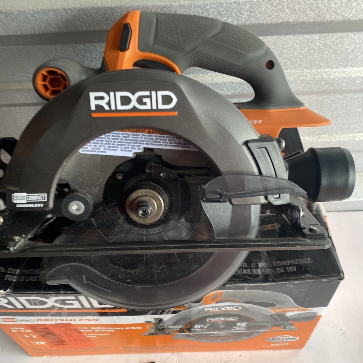Ridgid cordless online skill saw