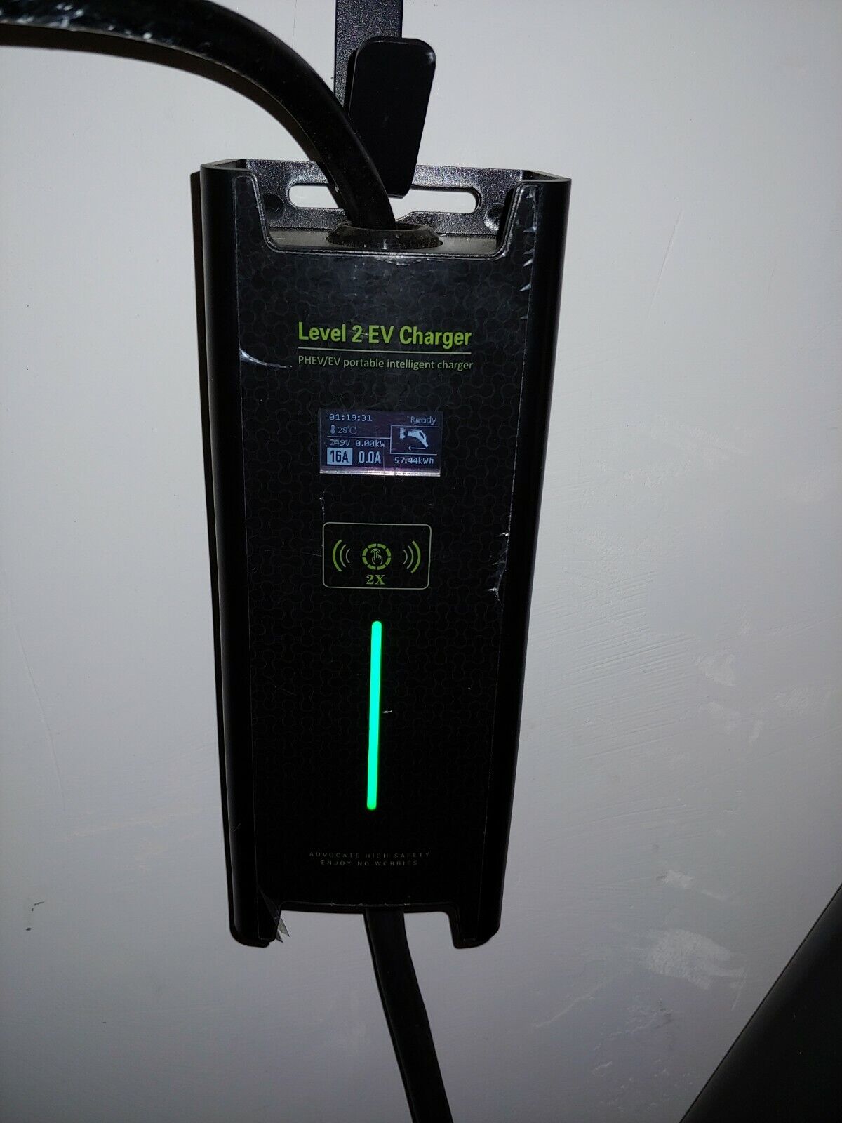 MEGEAR Level 2 EV Charger(200-240V,25ft,6/8/10/12/16 Amp Adjusta