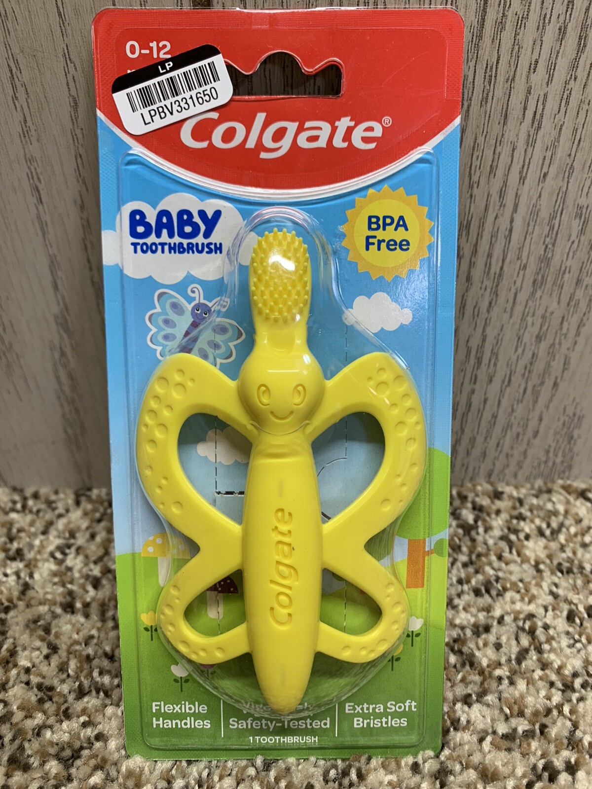 colgate baby toothbrush and teether