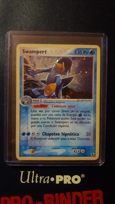 2003 Pokemon TCG SWAMPERT EX Ruby & Sapphire SPANISH HOLO 13/109 PACK FRESH Card