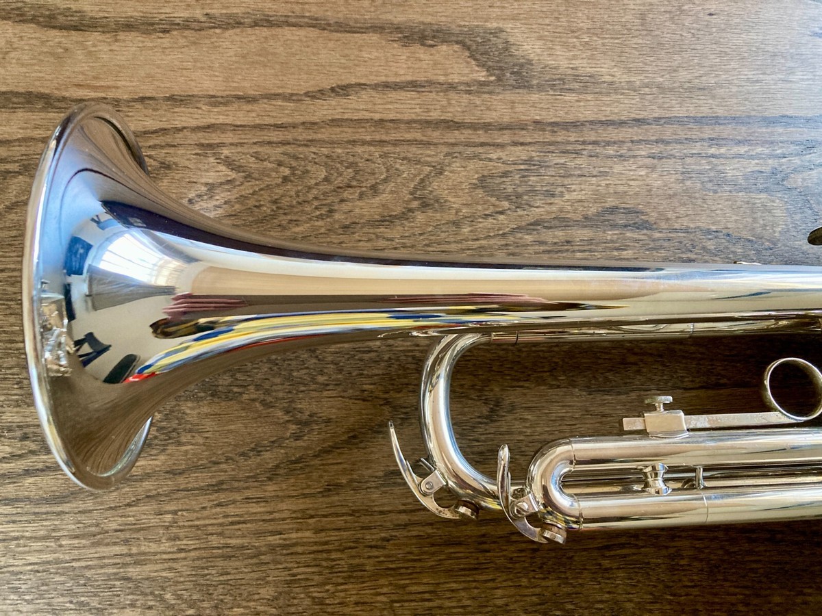 YAMAHA YTR-2320S Silver Trumpet w/Case Used (as-is) From Japan: Free Shipping