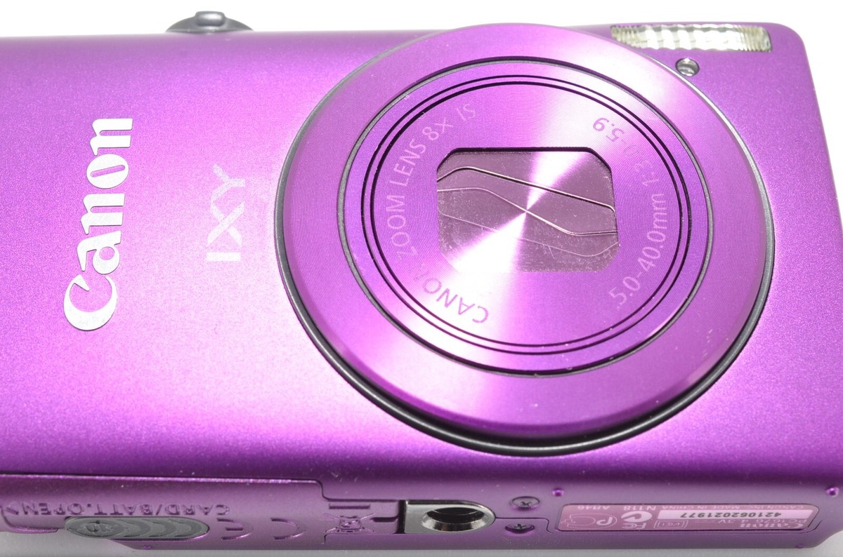 キヤノン IXY 600F Purple Camera #E154