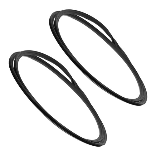 2pcs Barber Chair Rubber Base Ring NonSlip Hairdressing Chairs Gasket