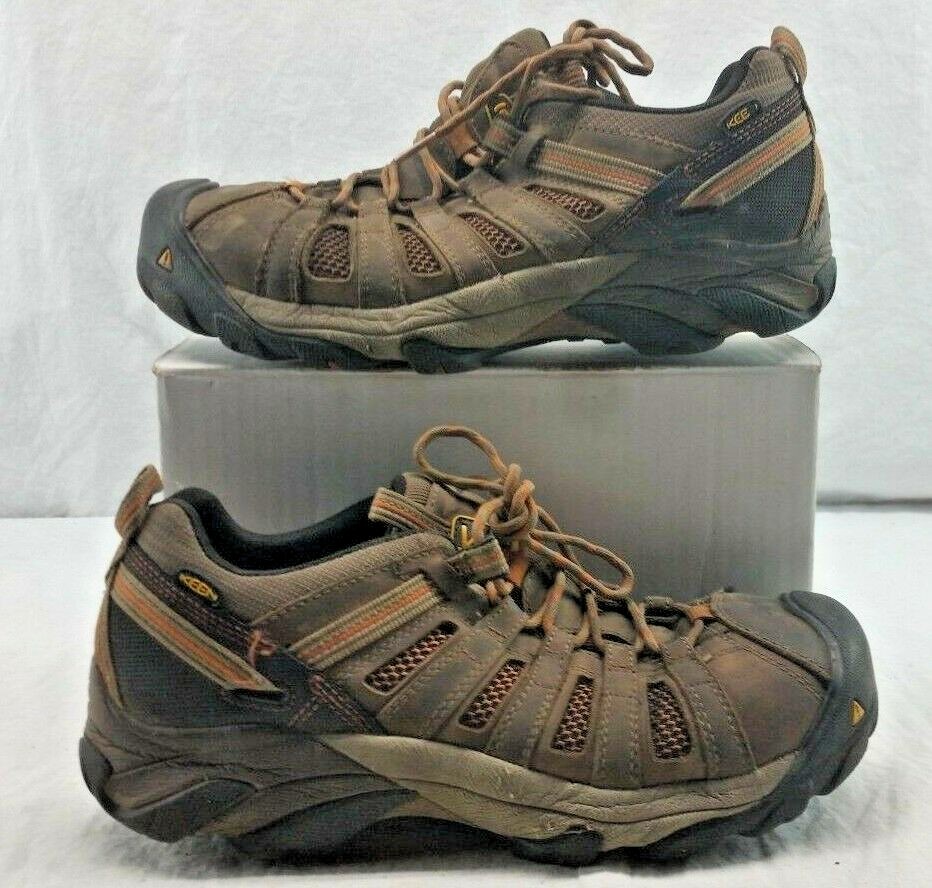 keen utility men's flint low steel toe work shoe