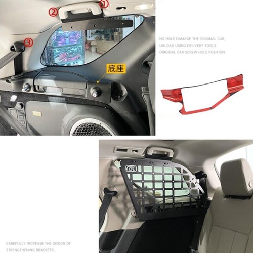 For Land Rover Discovery 5 L462 2017-2025 Side Window MOLLE Storage Flank Panel - Picture 7 of 7