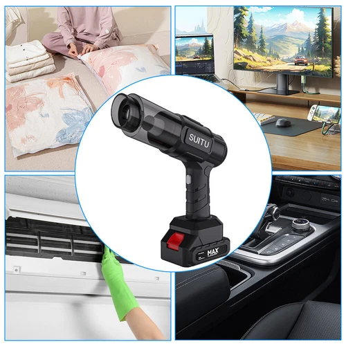 4in1 Car Vacuum Cleaner High Power Cordless Air Purifier For Makita 18V Battery - Picture 18 of 19