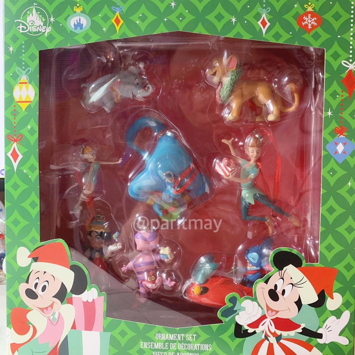 Disney Parks Disney Classics Mini Sketchbook Ornament Set (NEW IN