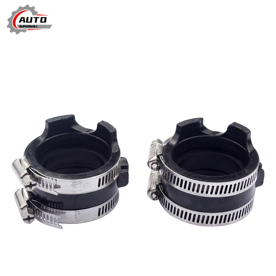 2x Carburetor Intake Manifold Boot For Honda Shadow Aero ACE Sabre Spirit VT1100 Foto 2 de 4