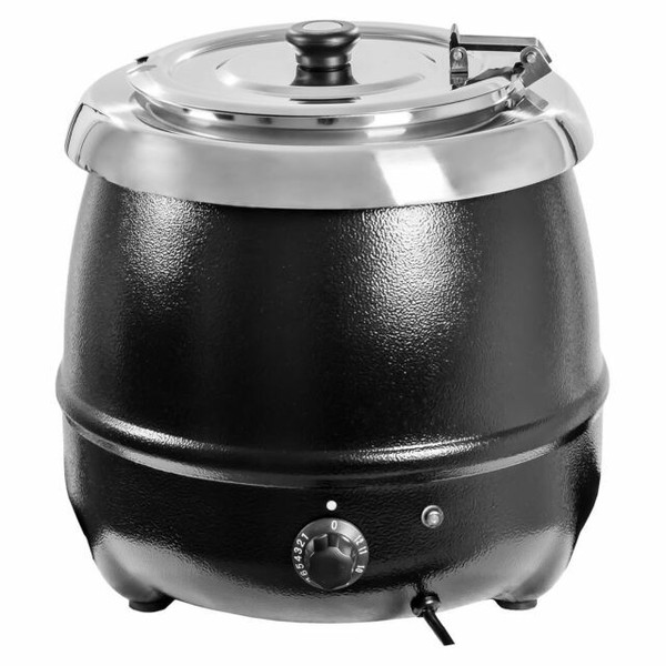 Commercial Cooking 450w Electric Soup Kettle Cooker Warmer 10l Urn
