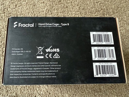 Fractal Design FD-A-CAGE-001 HDD Cage Kit - Type-B - Define / Meshify - Photo 5/6