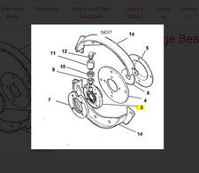 FREE SHIPPING - ClarkMunicipal.com   0622101 Trackless Boom Flail Bearing