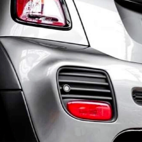 R56 MINI Cooper S JCW Stoßstange hinten Nebelscheinwerfer Gitter Verkleidung links 51120413257 - Bild 9 von 9