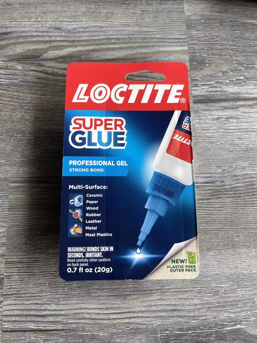 Loctite Super Glue Gel Control, Pack of 1, Clear 4 g Bottle