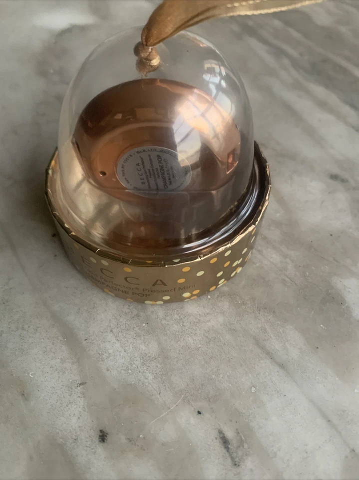 Becca Cosmetics ~ Mini Ornament Pressed Powder Highlighter ~ Shade Champagne Pop - Image 4 of 4