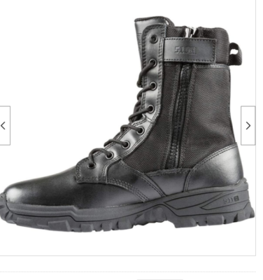 5.11 Tactical Speed Mens Urban Black Zip Up Boots 3.08 
