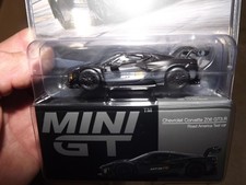Mini GT 1:64 Chevrolet Corvette Z06 GT3.R Road America Test car Black MGT01186 