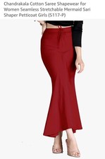 Women Seamless Stretchable Mermaid Sari Shape-Wear Petticoat Skirt New Sealed