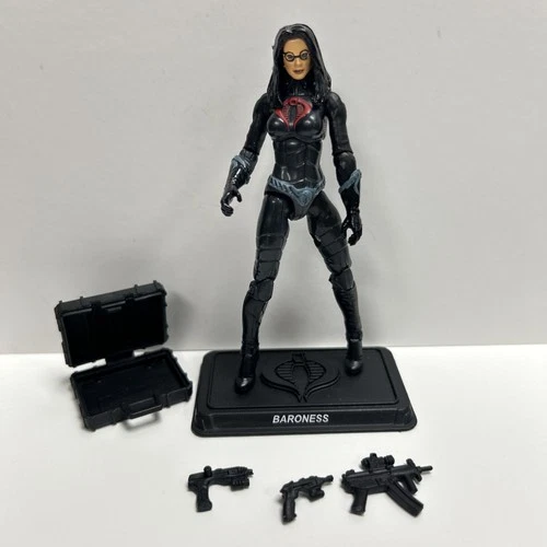 GI Joe Cobra 25th Anniversary Figure Lot 2007 Cobra Set Baroness