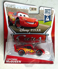 Disney Pixar Cars 2012 Lightning McQueen Piston Cup 1:55 Diecast New