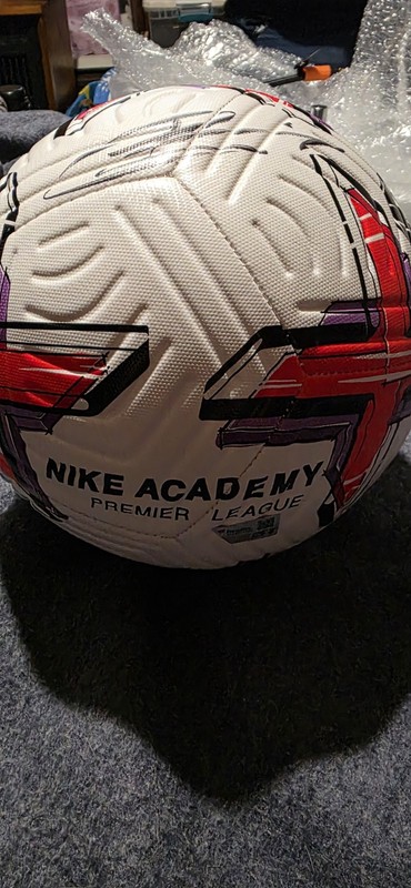 Harry Kane Tottenham Hotspur Autographed Premier League Nike Academy Soccer Ball