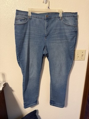 Gloria Vanderbilt Jeans Womens 20W Light/Medium Wash Denim Skinny Jeans