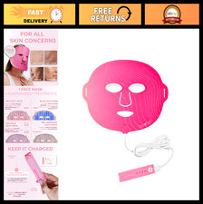 LED Beauty Mask for Radiant Skin - 4-Mode Portable Skincare Device, Rechargeable