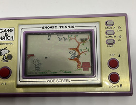 Game & Watch Snoopy Tennis - Complete in Box - Works