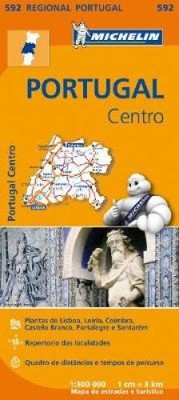 Portugal Centro - Michelin Regional Map 592: Map by Michelin