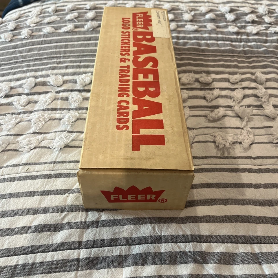 Juego completo de béisbol Fleer 1983 1-660 casi nuevo-como nuevo Sandberg Gwynn Boggs radiocontrol patio MLB Foto 3 de 4
