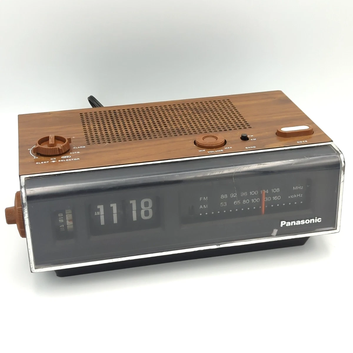 Panasonic Collectible Vintage Alarm Clocks & Clock Radios 1970