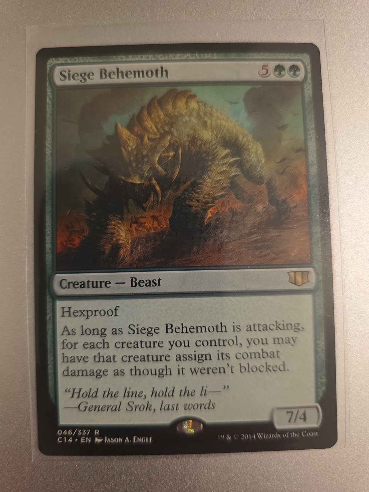 Siege Behemoth Commander 2014 Regular