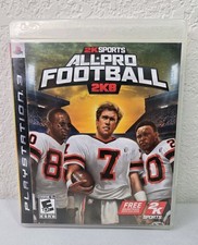 All-Pro Football 2K8 (Sony PlayStation 3, 2007) Complete CIB Tested 2008 NFL