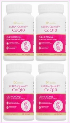 Dr. Austin Ultra-Quniol CoQ10, PQQ, Folate for Fertility Pregnancy 240 Caps/8mos