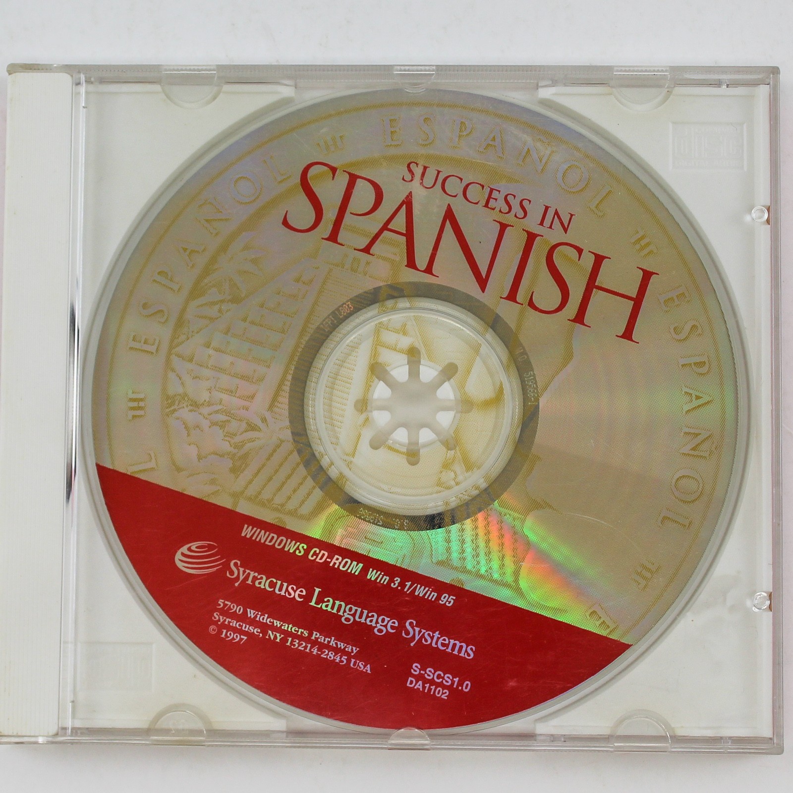 Success In Spanish CD-ROM by Syracuse Language Systems - Pre-Owned, Untested