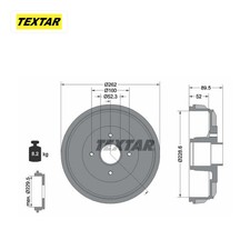 Tambour de frein Dacia DOKKER