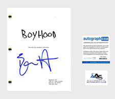ETHAN HAWKE AUTOGRAPH SIGNED BOYHOOD FULL SCRIPT ACOA