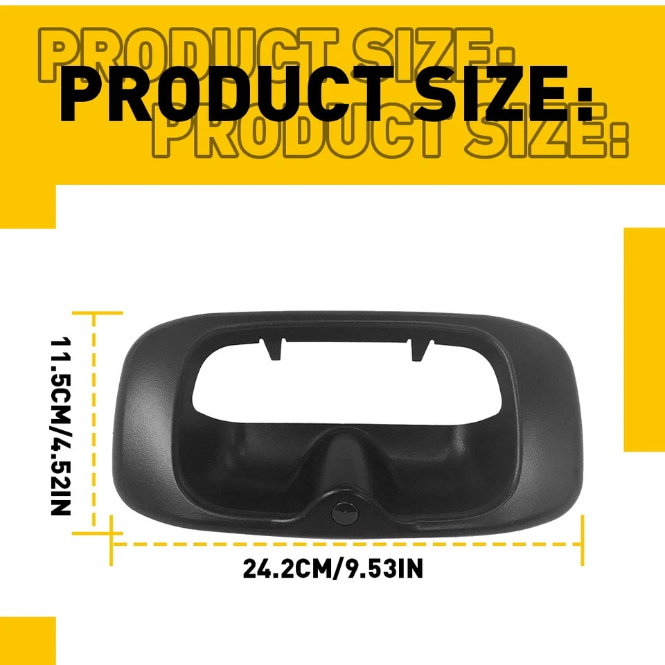 Tailgate Handle with Rear View Camera For 2001-2006 Chevrolet Silverado 3500 EOA - Image 4 of 4