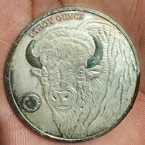 ​1 oz .9999 Fine Silver Round - Buffalo / Indian Head Design