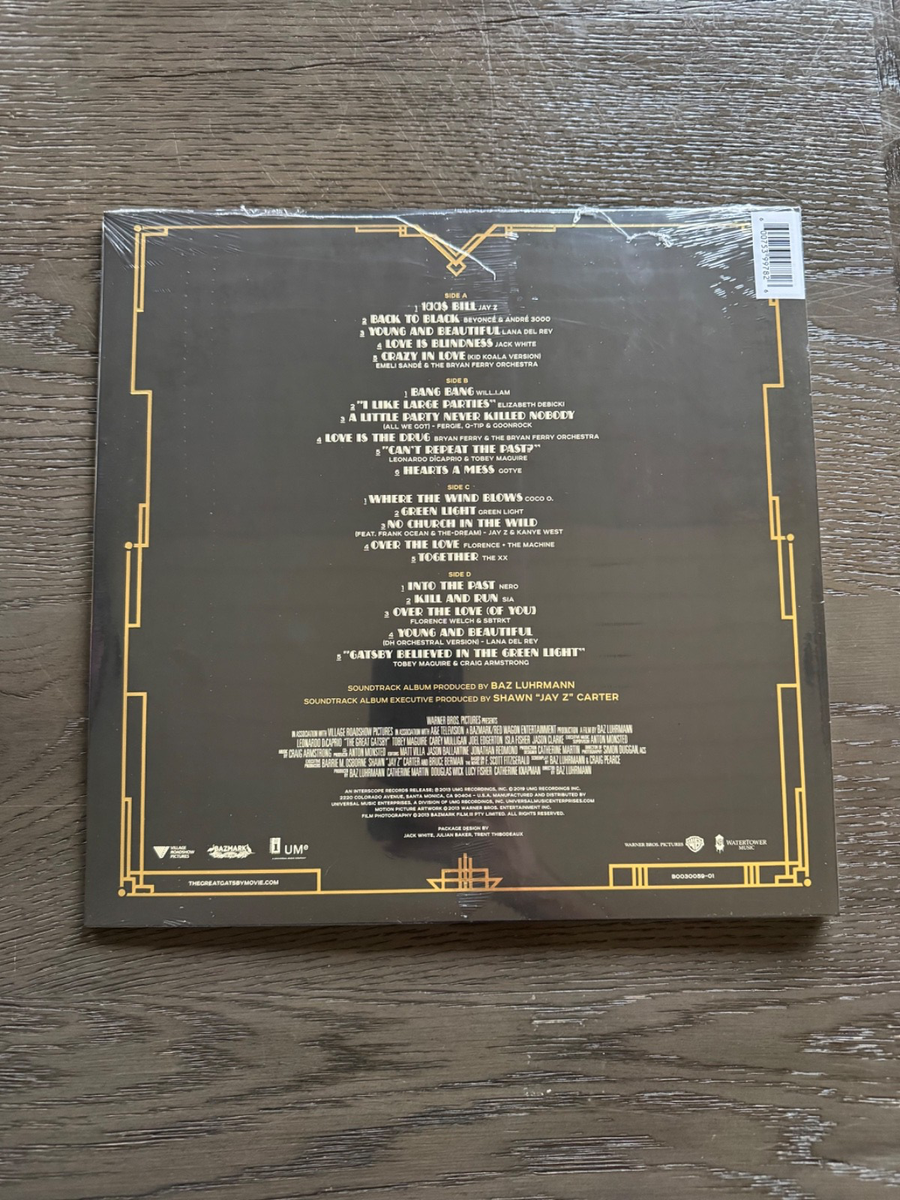 Great Gatsby Deluxe Gold Vinyl Lana Del Rey Soundtrack OST Mint LP