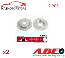 BREMSSCHEIBEN SATZ PAAR HINTEN ABE C42055ABE 2PCS I FÜR TOYOTA AURIS,COROLLA