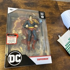 SUPERMAN DC Direct Black Adam Page Punchers McFarlane Figure & Comic Book Sealed