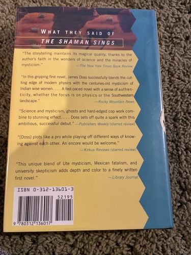 The Shaman Laughs By James D. Doss 1995 **SIGNED** - Picture 8 of 10