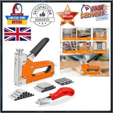 Staple Gun Heavy Duty Tacker Stapler Upholstery Nail Gun 3000x Staples NEW