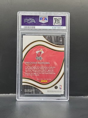 2020-21 Panini Select -Precious Achiuwa #281 Zebra Coutside RC SSP