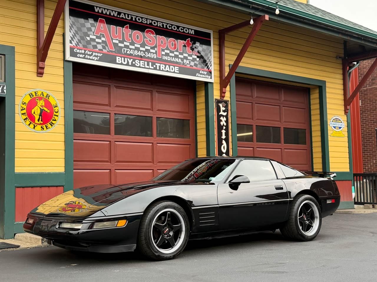 1993 Black Chevrolet Corvette   | C4 Corvette Photo 9