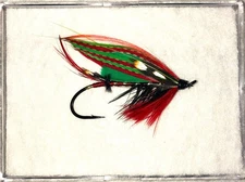 Merry Christmas Married-Wing Salmon Fly