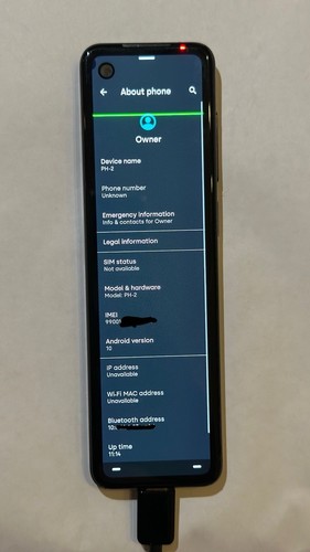 Essential Gem PH-2 Prototype - Iridescent Purple - Collectors Phone / Demo Unit - Zdjęcie 10 z 15