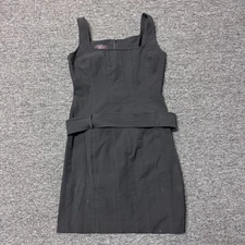 Ralph Ralph Lauren Paneled Bodycon Sheath Tank Dress - Sz 8 Black