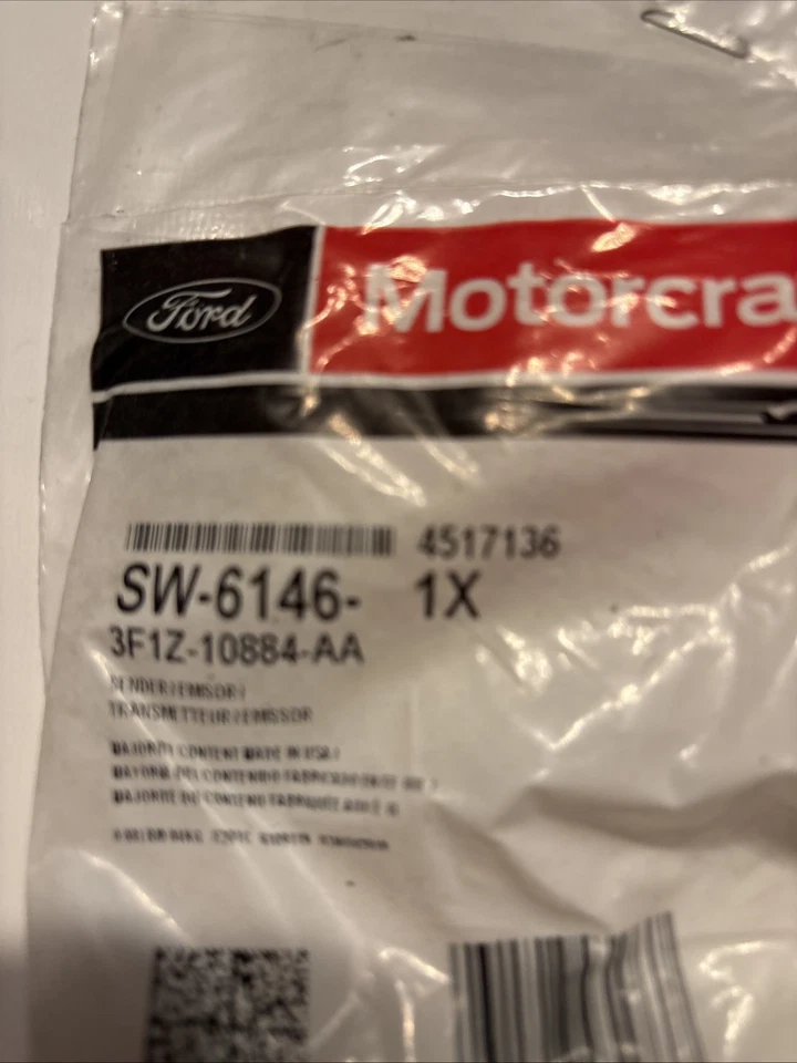 Motorcraft SW6146 Coolant Temperature Sensor Ford Explorer Ranger 2.3 4.0 4.6 - Image 2 of 3