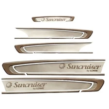 Lowe Boat Hull Decal 1945913 | Suncruiser Champagne Brown (Set Of 5)